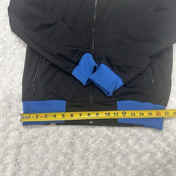 Puma Track Jacket Adult Sz Small Faas Full Zip Logo Black White Sportwear Men - Picture 8 of 10